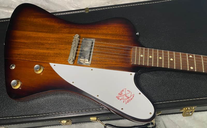 NEW! Gibson Custom 1963 Firebird I Electric Guitar - Vintage Sunburst VOS - Custom Shop - 7.35lbs - Authorized Dealer - G07668 image 1