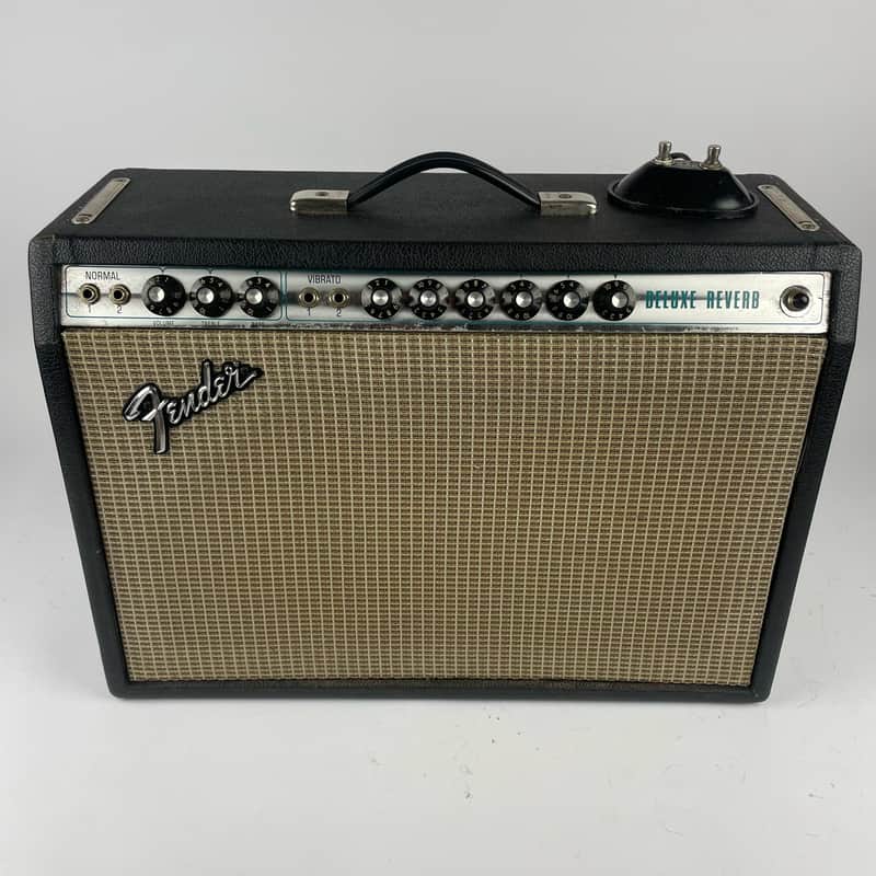 1976 Fender Deluxe Reverb w/Celestion and includes Original Speaker image 1