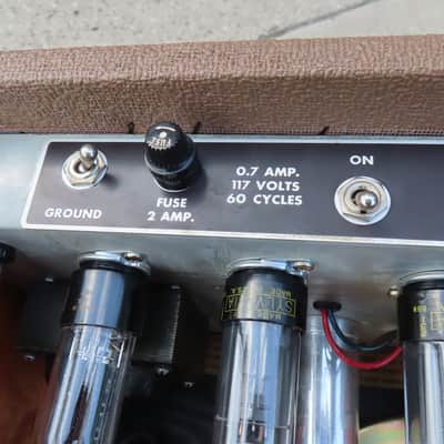 FENDER 1962 PRINCETON-AMP BROWN TOLEX 6G2-A TIME CAPSULE MINT! ORIGINAL 1 OWNER! image 13