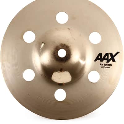 Sabian 8 inch AAX Air Splash Cymbal - Brilliant Finish image 1