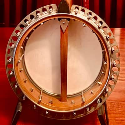 Vintage 5-string Banjo circa 1920s Barnes And Mullins Walnut image 5