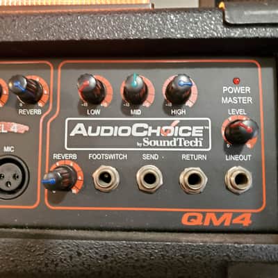 SoundTech Audio Choice QM4 and C100 Speakers - PA Mixer image 2