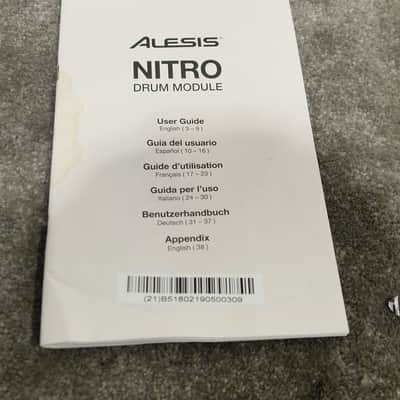 Alesis Nitro Mesh Kit - Electronic Drum Kit - 8-Piece - Black - Excellent w/ Power Supply image 21
