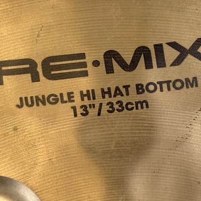 13” Zildjian REMIX JUNGLE Hihats 945g 1095g image 4