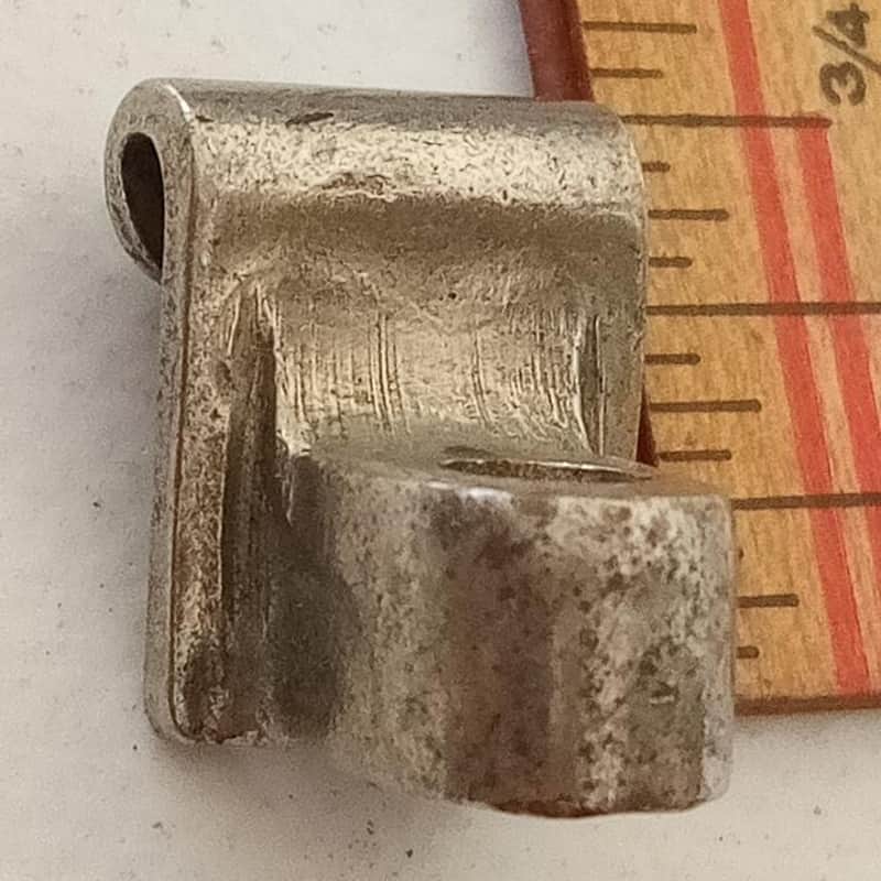 Leedy 1+Nickel-Brass T-Rod Clip Single-Flange Rim/Tension Tom/Snare Drum 20s NOB image 1