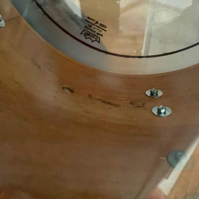 Ludwig Tom Drum 1976 13” x 9” - White Mother of Pearl image 10
