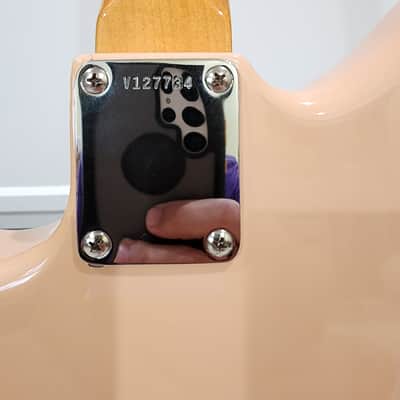 2000 Fender American Vintage AVRI '62 Jazzmaster - Shell Pink w/ Matching Headstock image 15