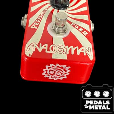 Analogman Peppermint Fuzz 2000s - Red X16934 image 3