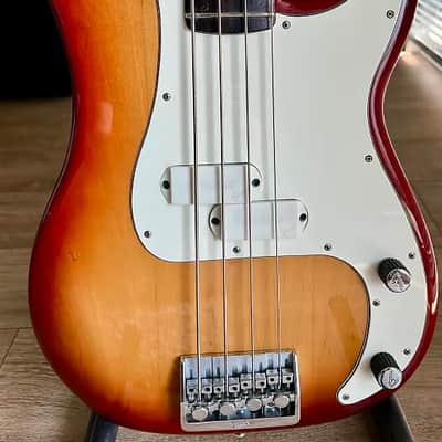 Fender Elite Precision Bass I with Rosewood Fretboard 1983 - 1984 - Sienna Sunburst image 1