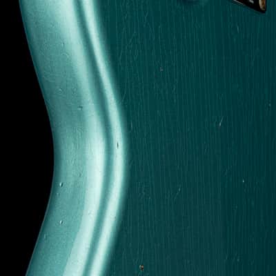 Fender Custom Shop Empire 58 Precision Bass Journeyman Relic - Aged Teal Green Metallic #88222 image 12