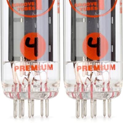 Groove Tubes GT-EL84S Select Power Tubes - Medium Duet image 3