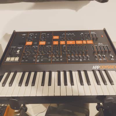 Korg ARP Odyssey Rev3 37-Slim Key Duophonic Analog Synthesizer 2015 - Present - Black/Orange image 5