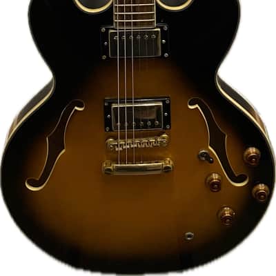 Epiphone Sheraton II - Sunburst  Locking Tuners & Hardshell case image 3
