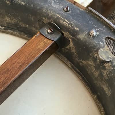 Vintage Gretsch Brooklyn NYC 4-String Broadkaster Irish Tenor Banjo Pre-War 1930s-40s Original Folk Americana image 22