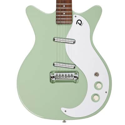 SPECIAL OFFER!! DANELECTRO '59M NOS ELECTRIC GUITAR - KEEN GREEN image 5