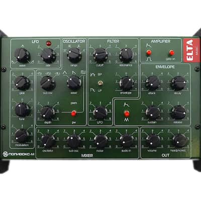 Elta Music Polivoks Mini Analog Synthesizer - Green CLEARANCE image 1