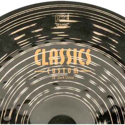 Meinl CLASSICS CUSTOM DARK 18" DARK CHINA - CC18DACH image 6