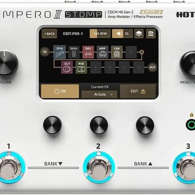 Hotone MP-300 Ampero II Stomp Amp Modeler / Effects Processor