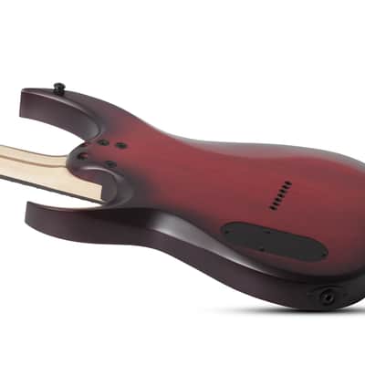 Schecter Sunset-7 Extreme Scarlet Burst image 5