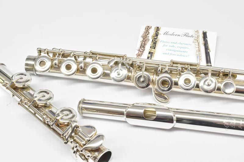 Handmade Pearl Dolce Semi-Pro Flute Offset G Split E B Foot | Reverb