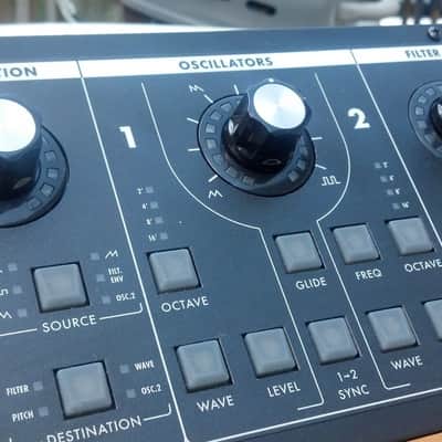 Moog Slim Phatty with wood sides or rack mount ears included! image 2