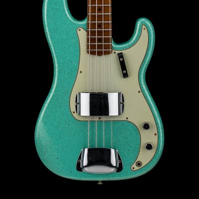 Fender Custom Shop Empire 58 Precision Bass Journeyman Relic - Aged Sea Foam Green Sparkle #88270 image 1