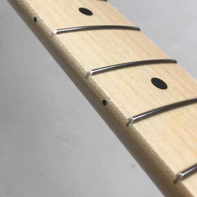 Vintage Spec Loaded Rock Maple Guitar Neck NOS Amber Nitro Relic Fender Strat image 8