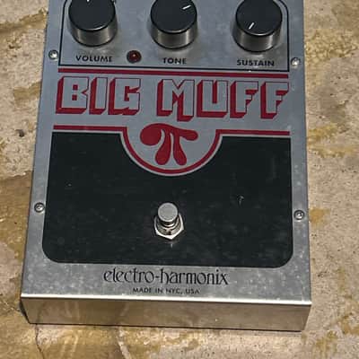 Electro-Harmonix Big Muff Pi 2000 - Present - Silver / Black / Red image 1