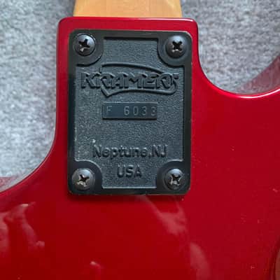 Kramer Baretta II 1988 - Candy Apple Red image 7