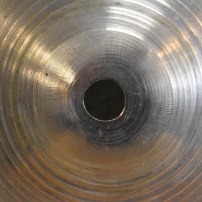 Vintage 1960s Zildjian Avedis 15" Bottom Hi Hat Cymbal - 1376g image 3
