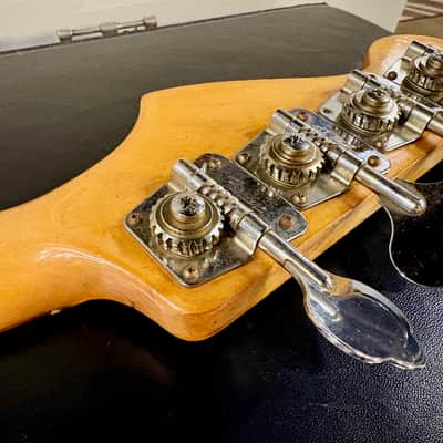 Vintage 1978 / 1979 Fender Precision Bass Neck - Rosewood Fingerboard - Original Open-Gear Tuners image 13