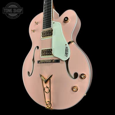Gretsch Custom Shop Gonzalo Madrigal Masterbuilt G6120-59 Shell Pink NOS w/case UC25093934 image 3