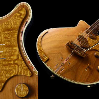 Jersey Girl Homemade Guitars Tapa Sonoranna 2025 - Natural / Stained back. NEW. (Authorized Dealer) image 11