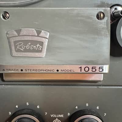 Roberts 1055 Tube Reel to Reel Tape Recorder 4-Track Tested Serviced AS-IS image 4