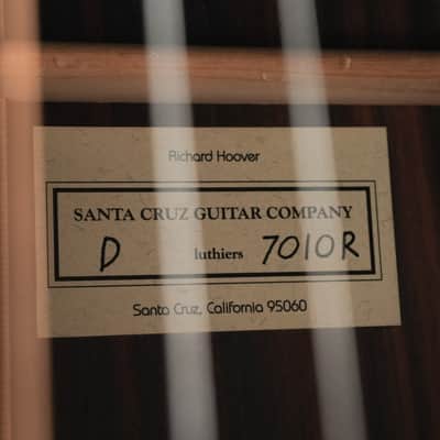 Santa Cruz Tony Rice Sitka Indian Rosewood 2015 image 11