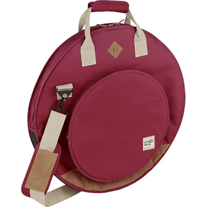 Tama POWERPAD Designer Bag - Cymbal- Wine Red image 1