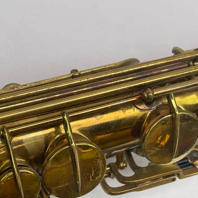 Buescher Vintage True Tone Baritone Saxophone 1927-1928 S/N 224362 MII All Original image 12