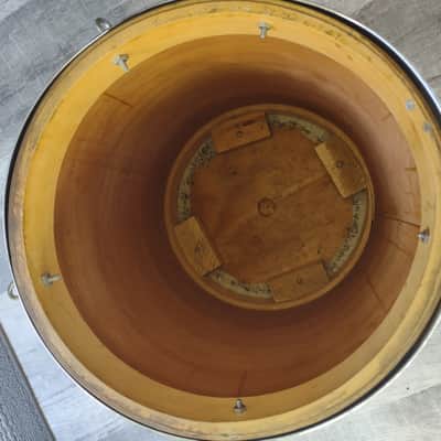 Slingerland Canister Throne Slingerland Late 1960s? Mahogany image 4
