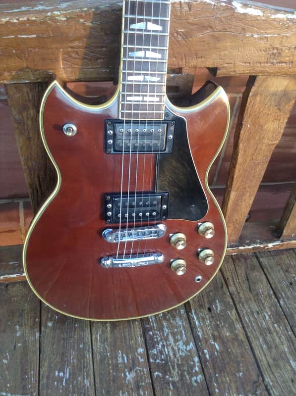 Yamaha SG-700, walnut brown. | Reverb