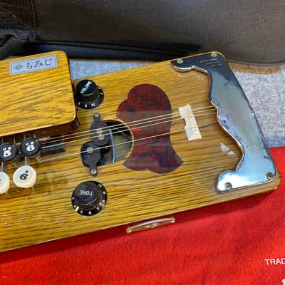 Taisho Goto - Nagoya harp.  Keyed lap steel like Japanese instrument with soft image 12