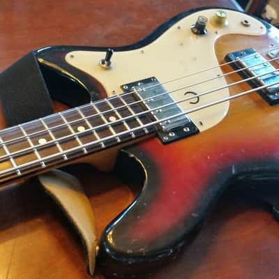 Epiphone  Et-285 Coronet Bass 1970 3 Tone Sunburst Gibson Vintage Japan Antique Newport Wilshire Crestwood Japanese image 1
