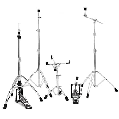Premier 5889 4000 Series Complete 5 Piece Double Braced Drum Hardware Pack image 1