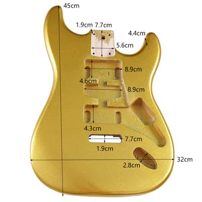 ST Electric Guitar Body Guitar Barrel image 6