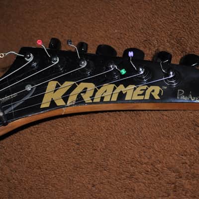 Kramer Proaxe Deluxe 1989 Metallic Blue image 8