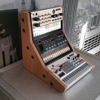Korg  Volca Oak Veneered MDF (Medium Density Fibreboard) Stand from Synths And Wood image 3