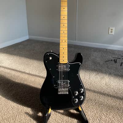 Fender American Vintage II '75 Telecaster Deluxe 2022 Black image 1