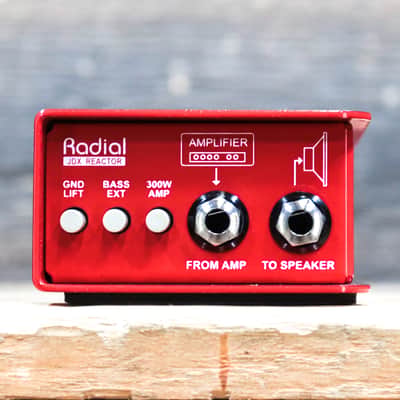 Radial Engineering JDX 48 Guitar Amplifier Direct Box / Reactive Amp Emulation image 4