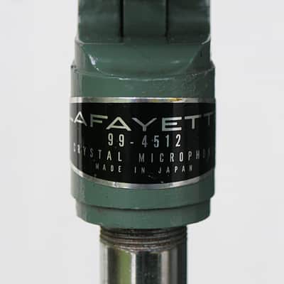 Vintage 60s LaFayette 99-4512 Microphone 99A86 Shure Element Nice! Calrad, Olson, Primo image 6