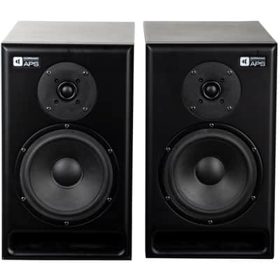 APS Germano Acoustics AEON 2 Studio Monitors Pair - Black image 2