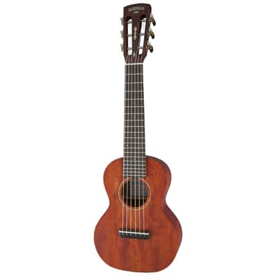Gretsch G9126 6-String Right-Handed Guitar-Ukulele with Mahogany Body and Ovangkol Fingerboard (Honey Mahogany Stain) image 4